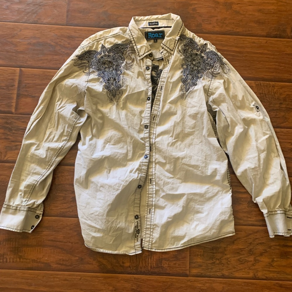 Affliction button-up